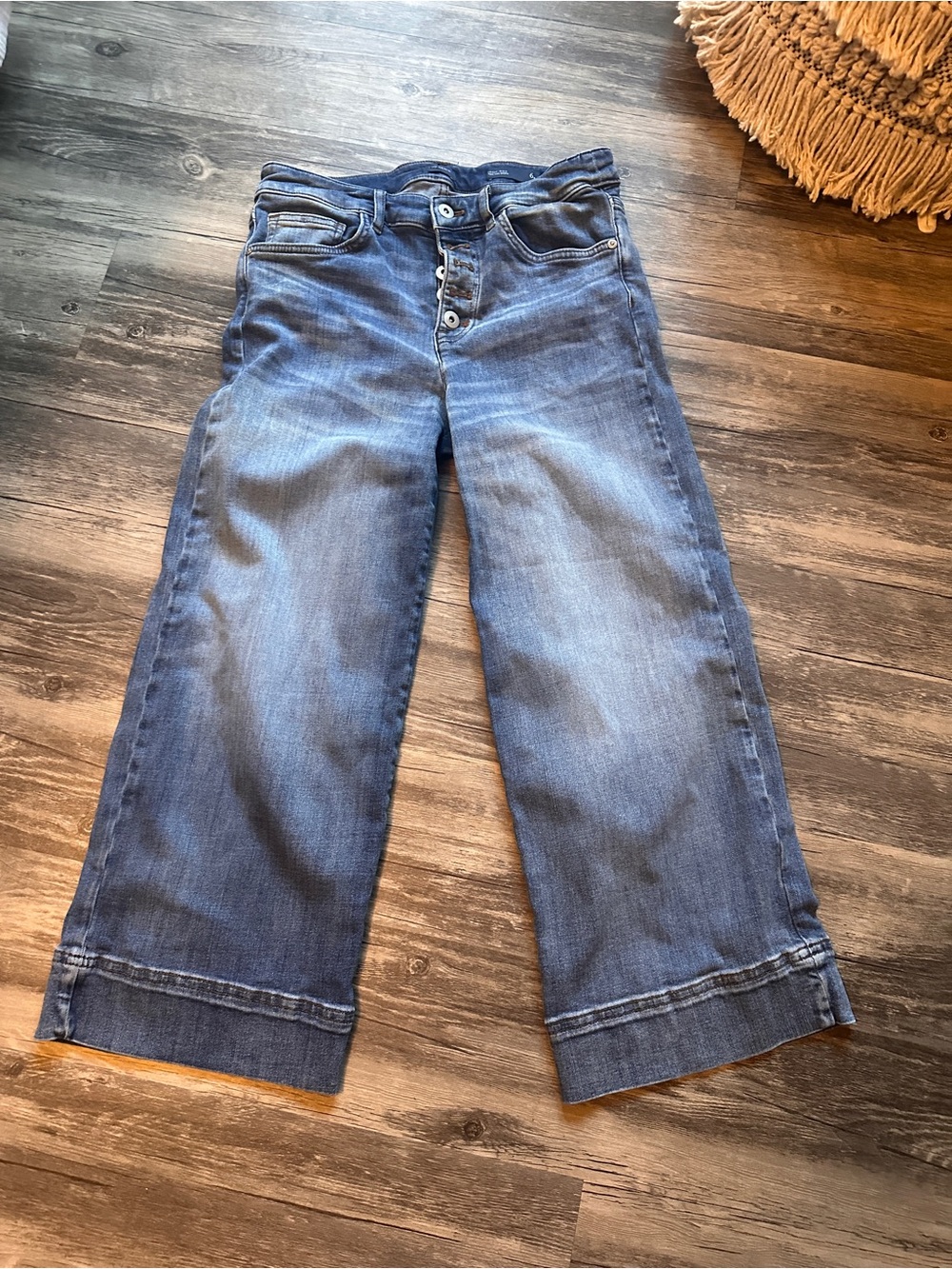 J. Jill Wide Leg Jeans in Blue Wash size 6